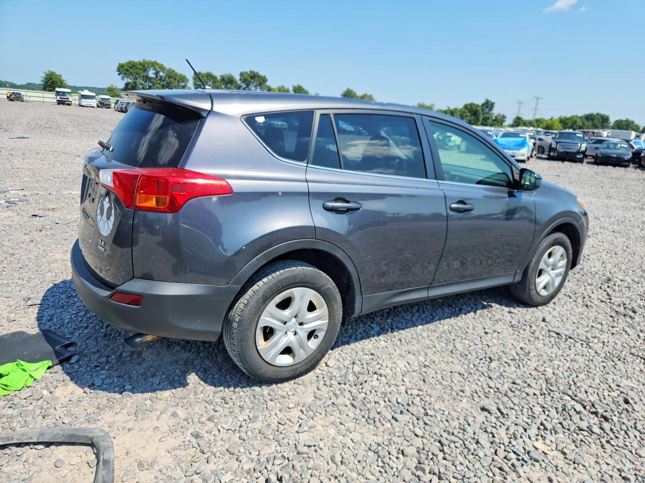 2013 Toyota Rav4 Le Gray vin: JTMBFREV2DD020703