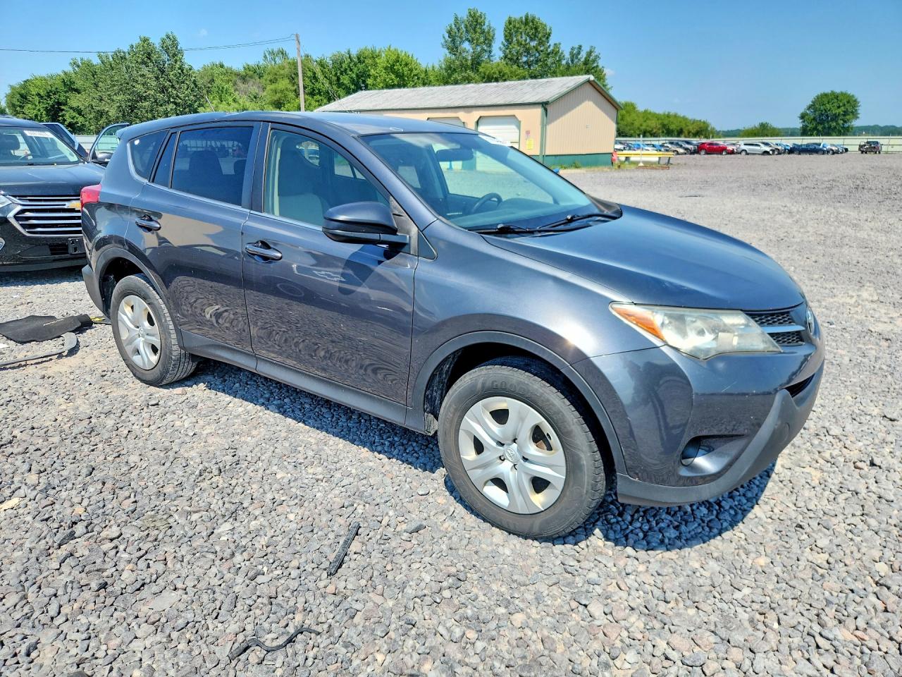2013 Toyota Rav4 Le Gray vin: JTMBFREV2DD020703