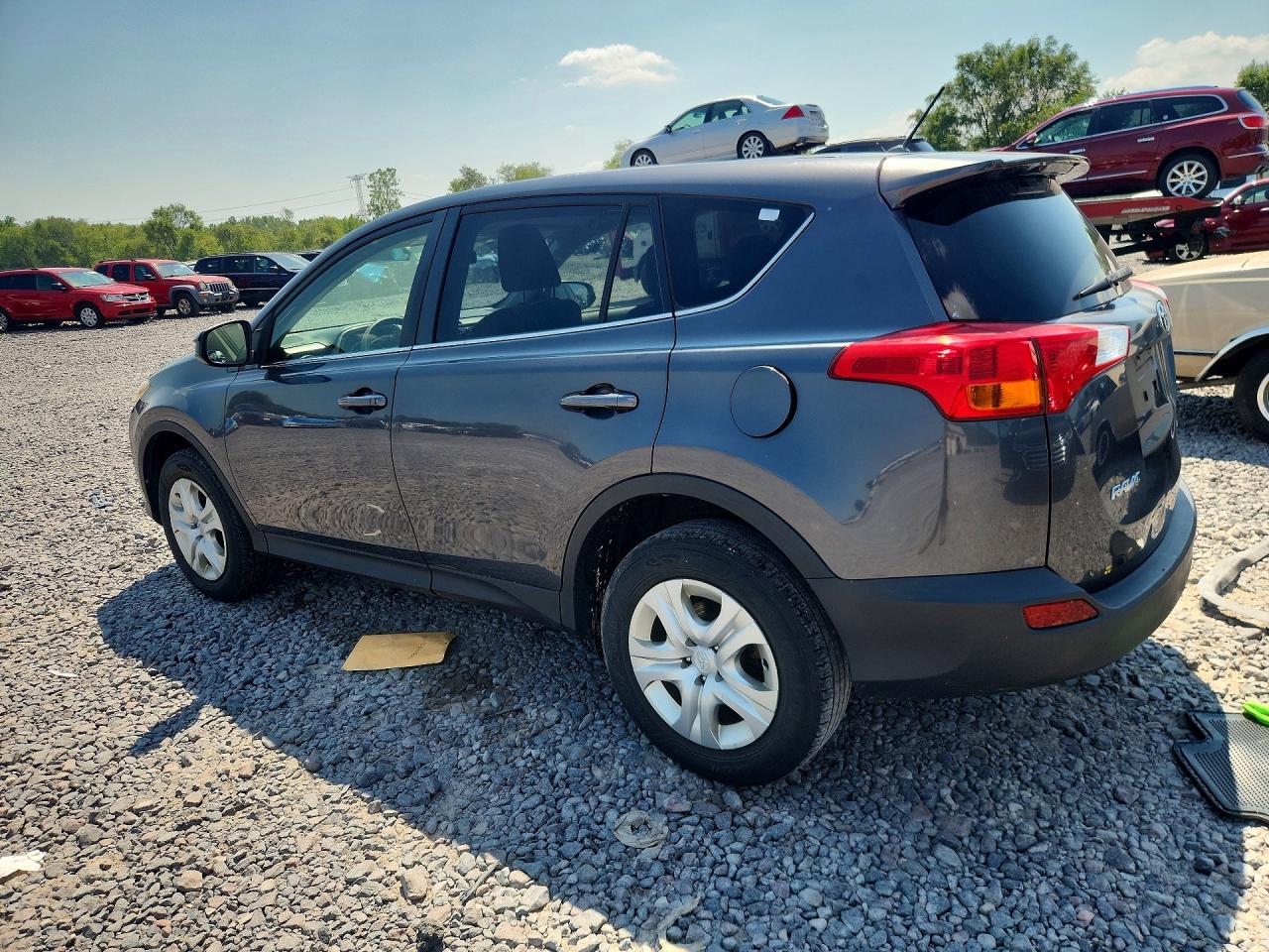 2013 Toyota Rav4 Le Gray vin: JTMBFREV2DD020703