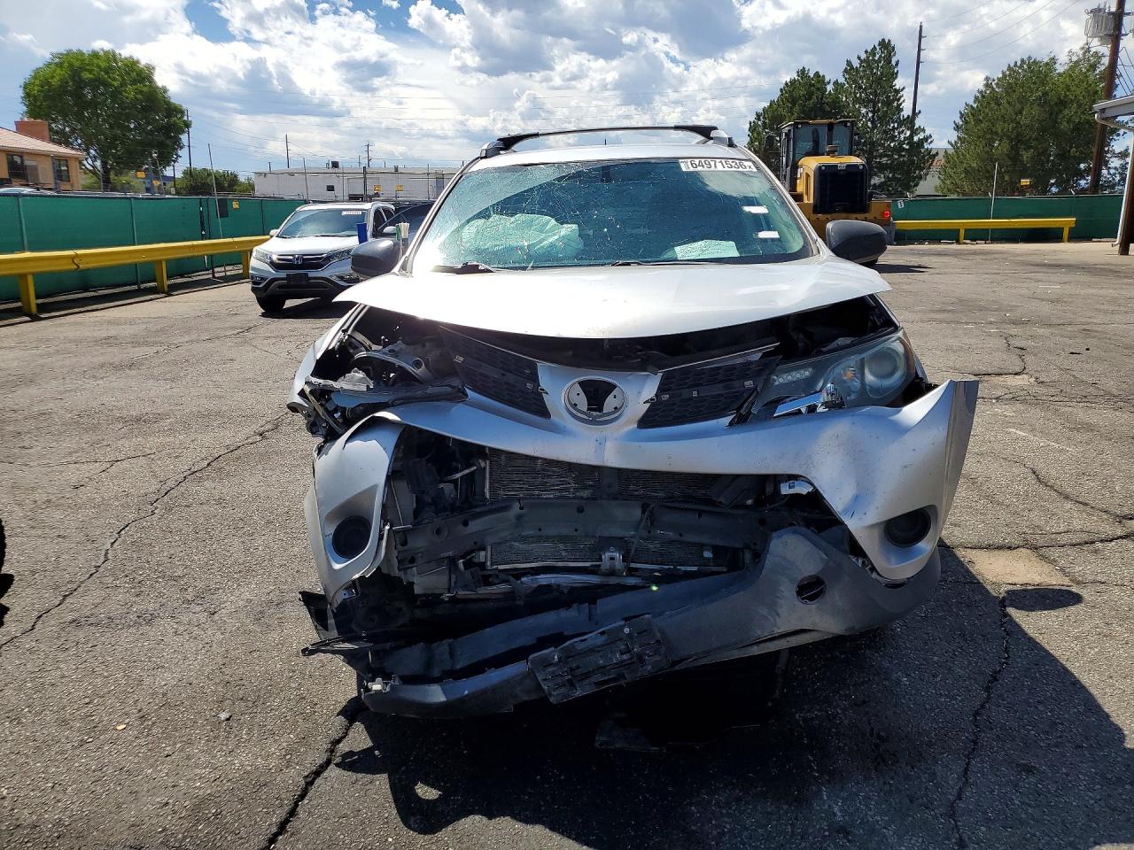 2013 Toyota Rav4 Le Silver vin: JTMBFREV2DD032320