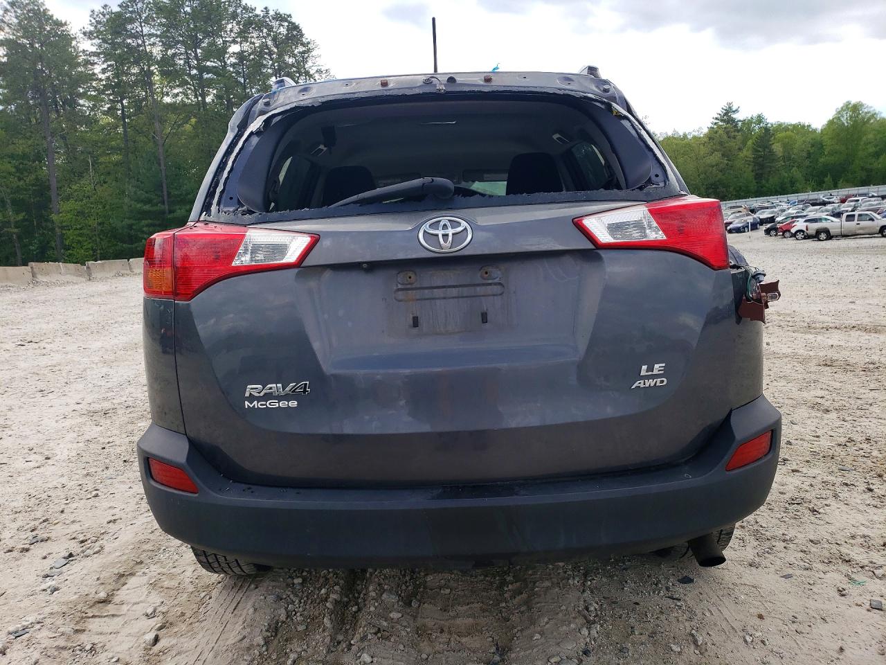 2014 Toyota Rav4 Le Gray vin: JTMBFREV2ED052326