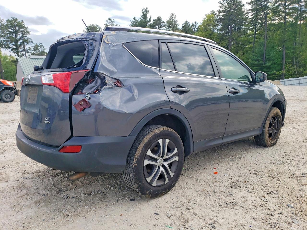 2014 Toyota Rav4 Le Gray vin: JTMBFREV2ED052326