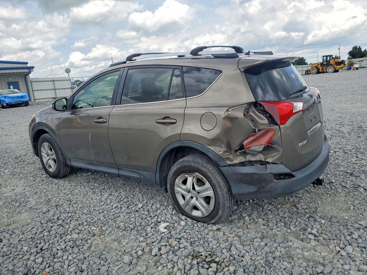 2014 Toyota Rav4 Le Brown vin: JTMBFREV2ED055470