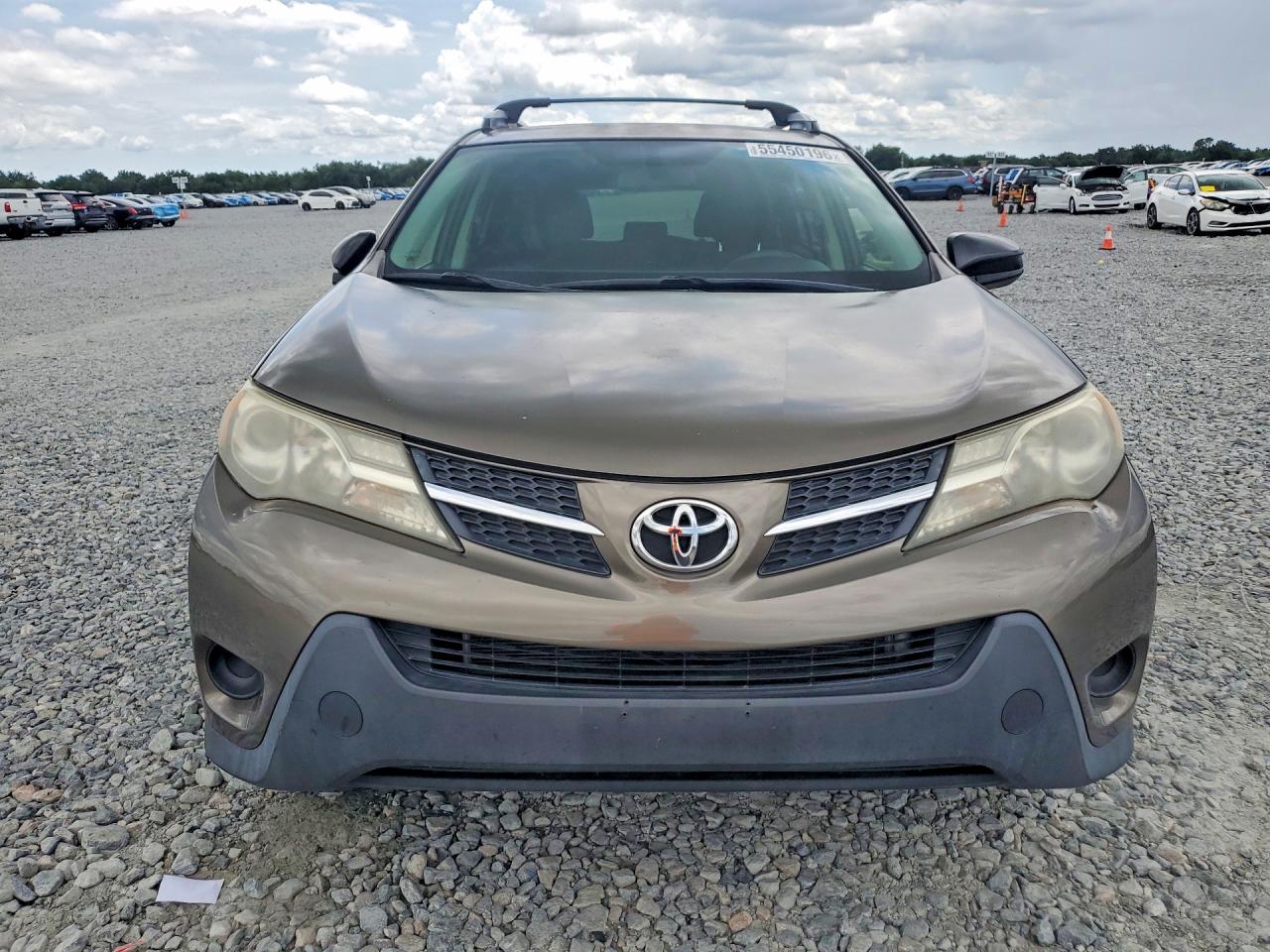 2014 Toyota Rav4 Le Brown vin: JTMBFREV2ED055470