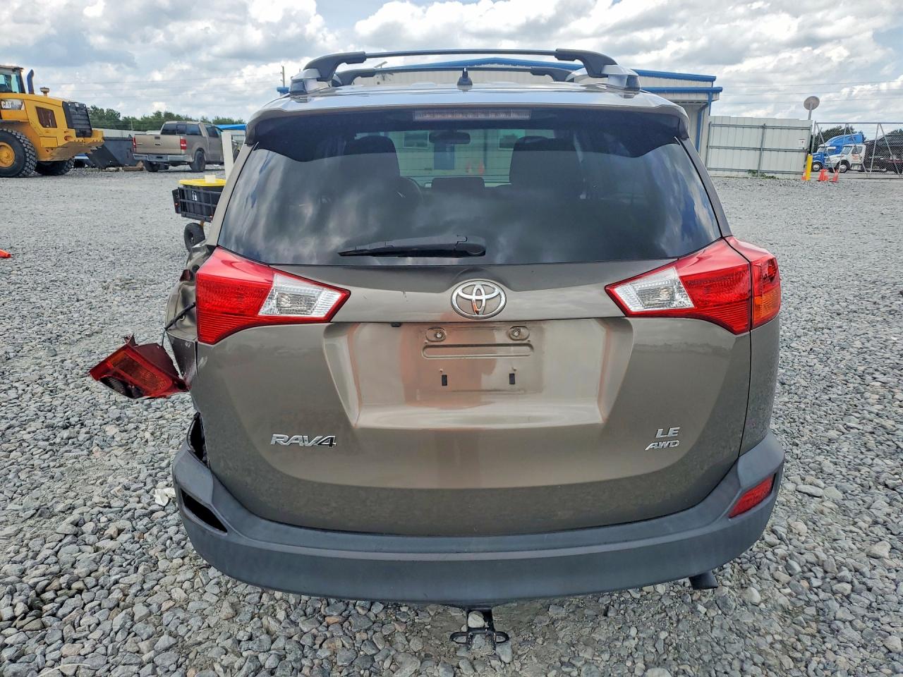 2014 Toyota Rav4 Le Brown vin: JTMBFREV2ED055470