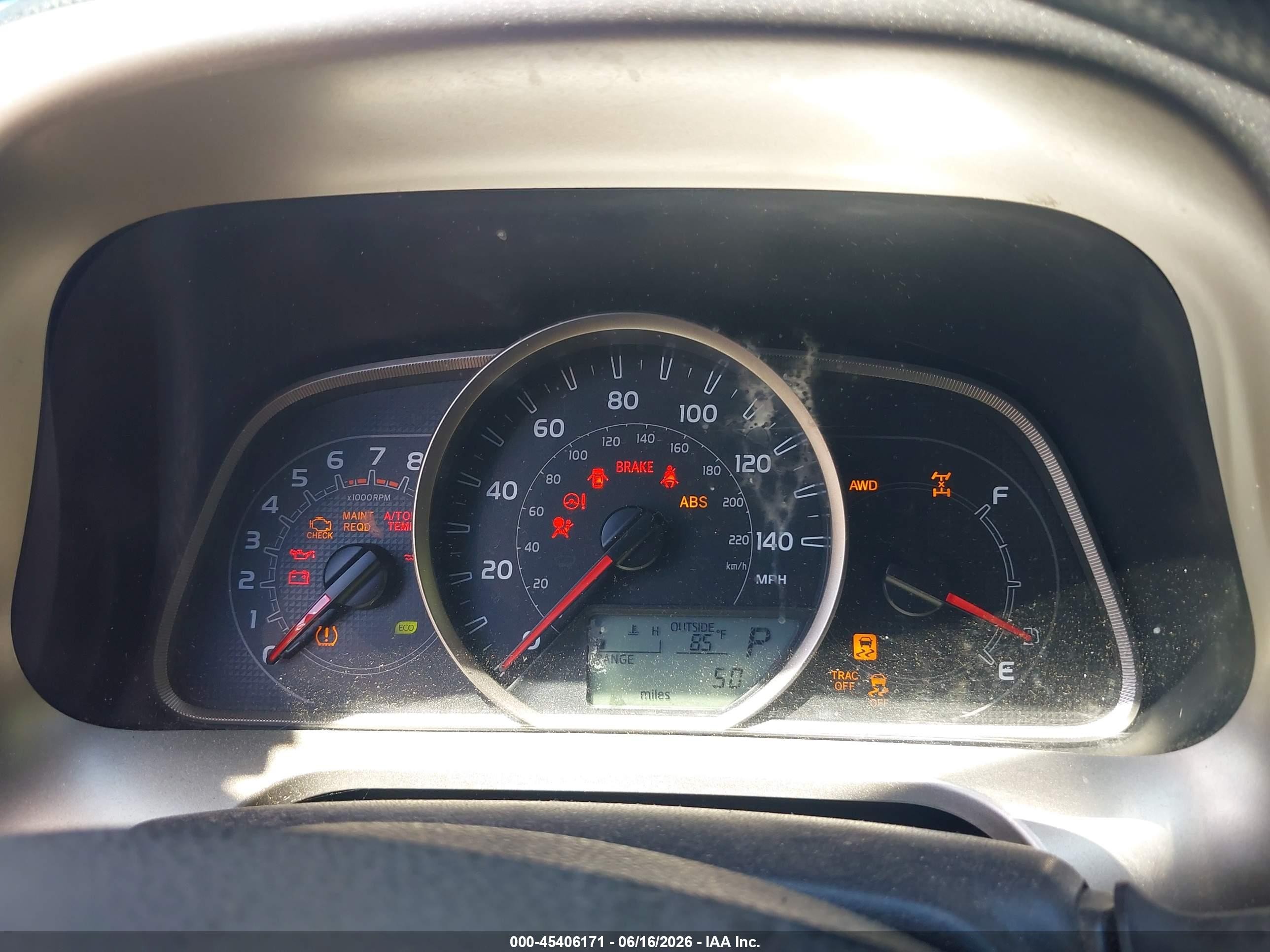 2014 Toyota Rav4 Le Blue vin: JTMBFREV2ED056098
