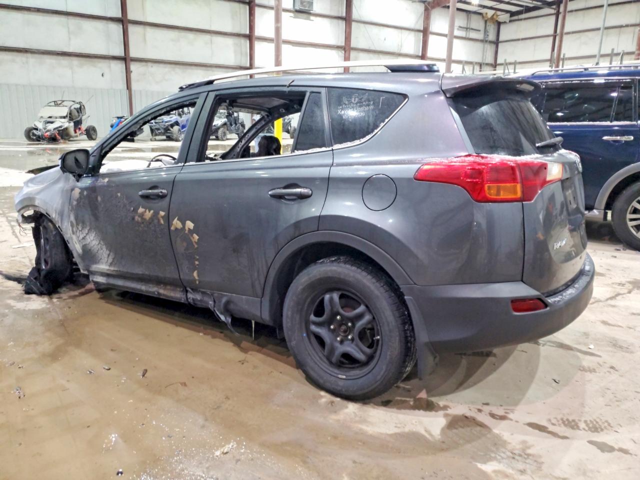 2014 Toyota Rav4 Le Gray vin: JTMBFREV2ED064749