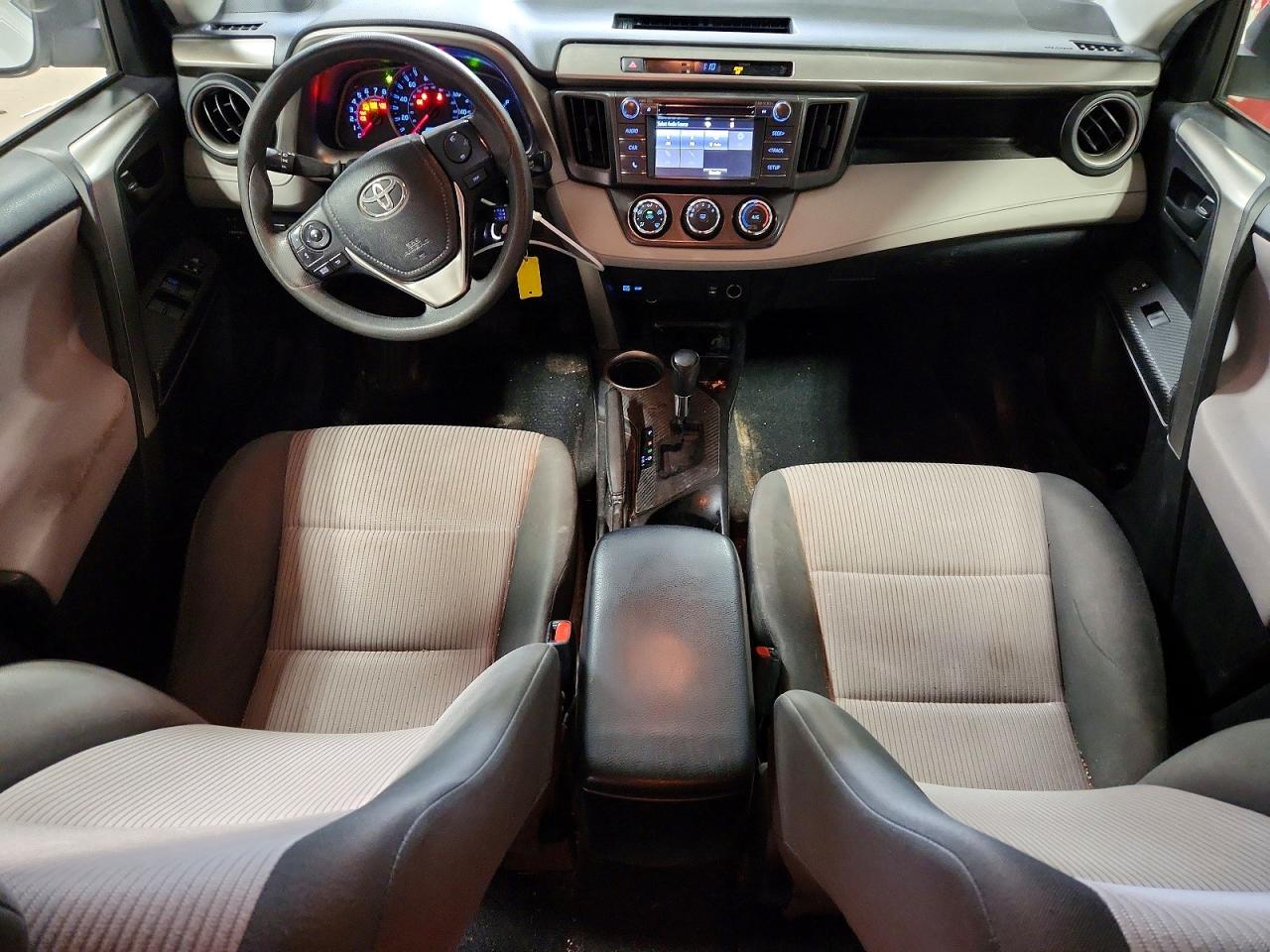 2014 Toyota Rav4 Le White vin: JTMBFREV2ED069336