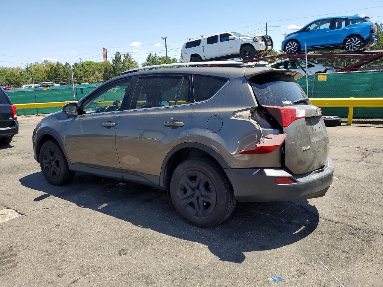 2014 Toyota Rav4 Le Серый vin: JTMBFREV2ED075217