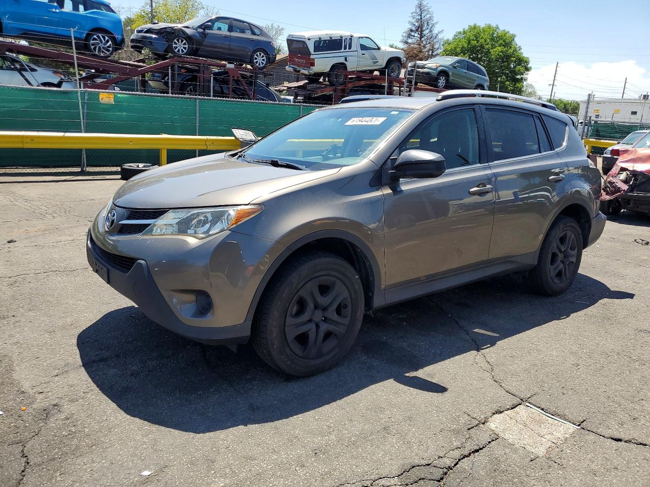 2014 Toyota Rav4 Le Серый vin: JTMBFREV2ED075217