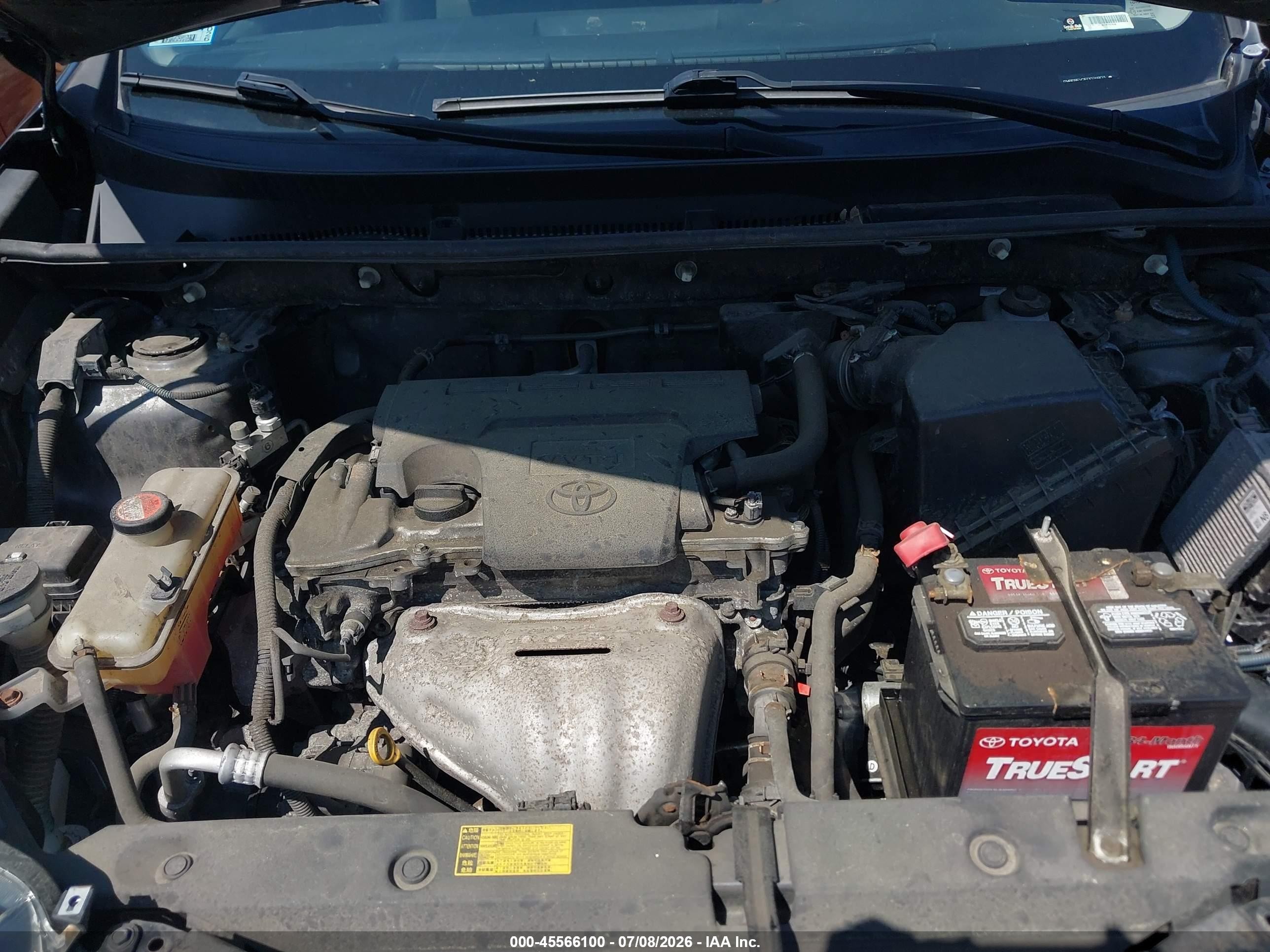 2014 Toyota Rav4 Le Серый vin: JTMBFREV2ED076903