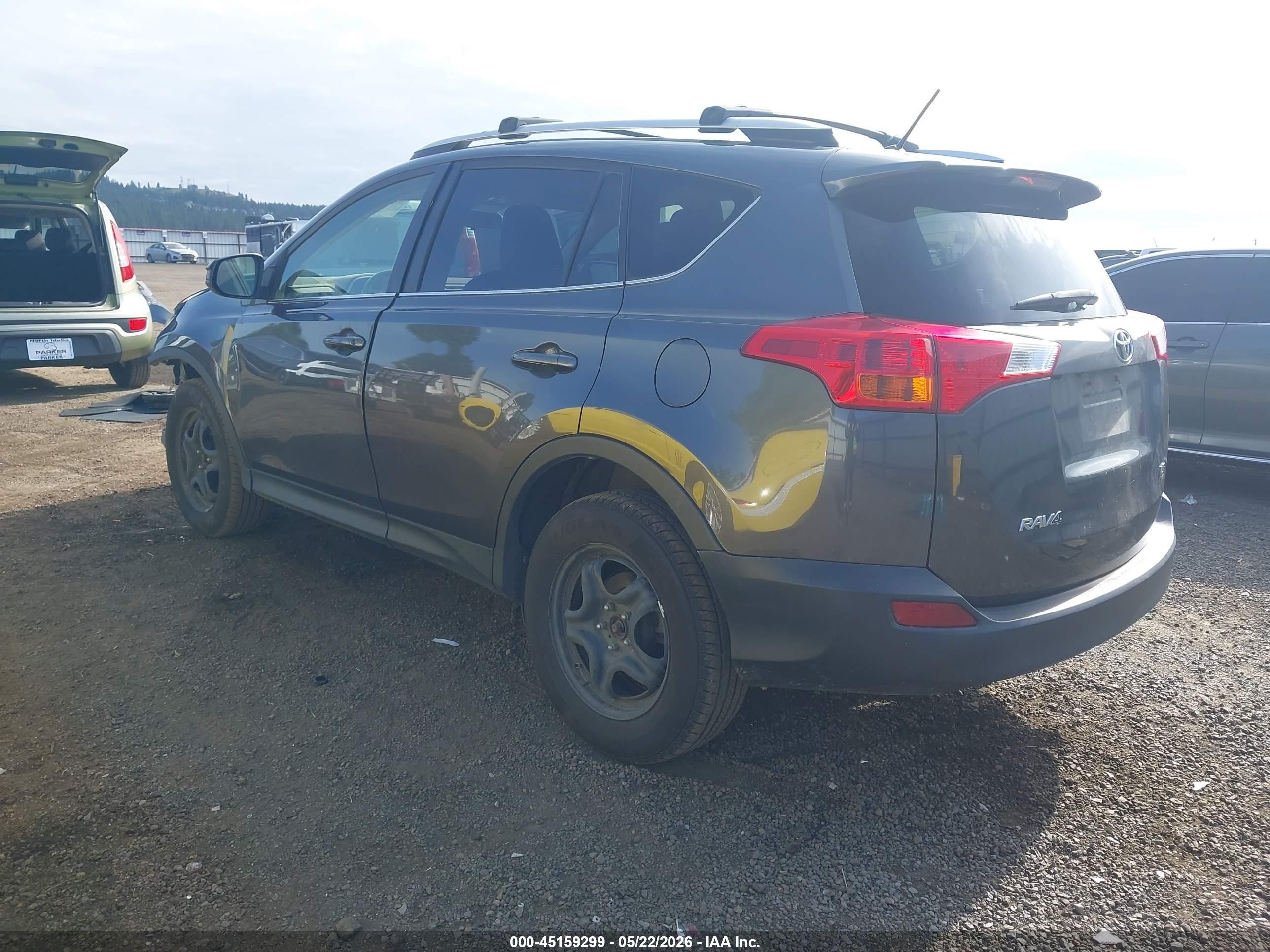 2014 Toyota Rav4 Le Gray vin: JTMBFREV2ED078926