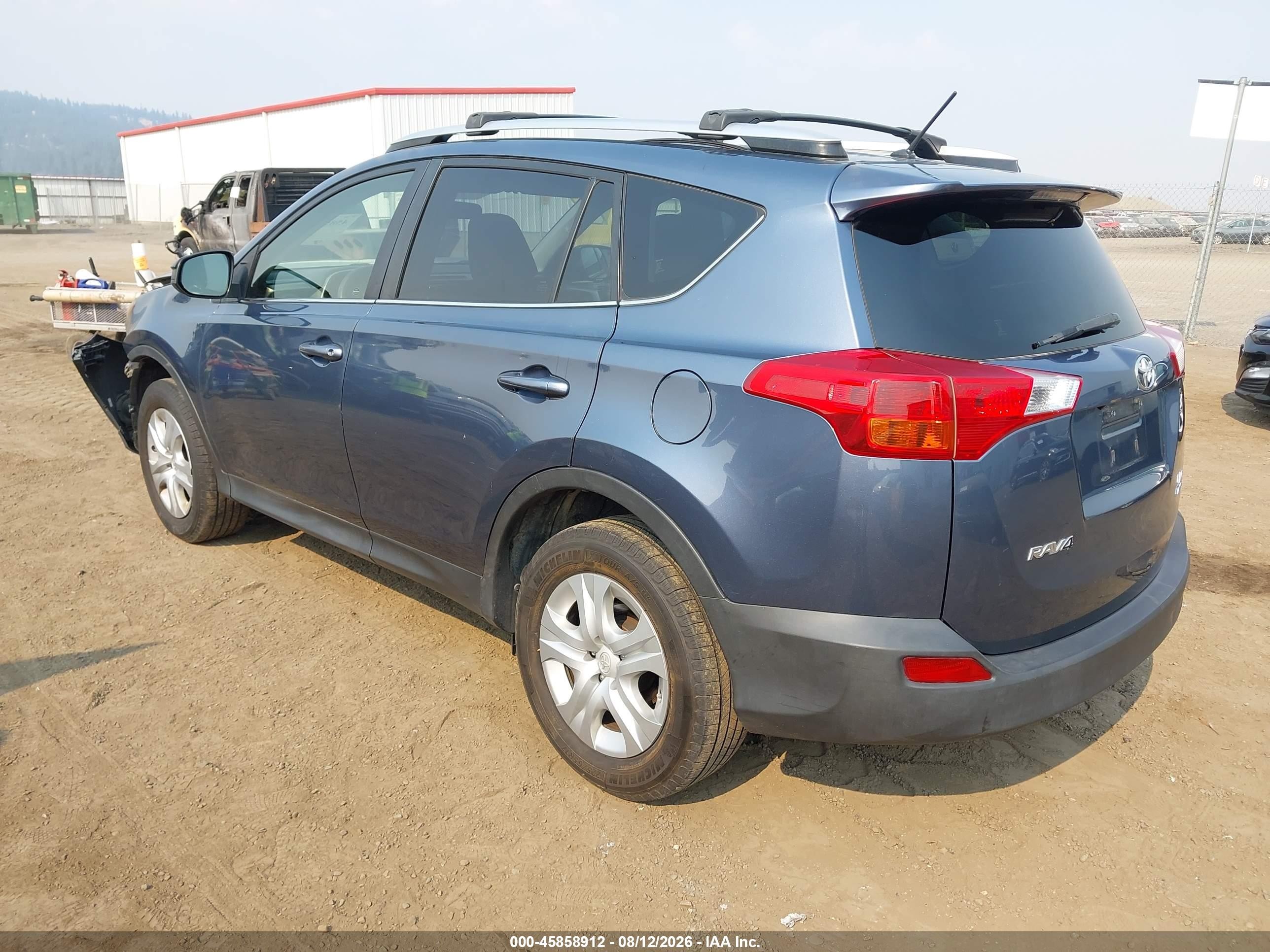 2014 Toyota Rav4 Le Blue vin: JTMBFREV2ED088646