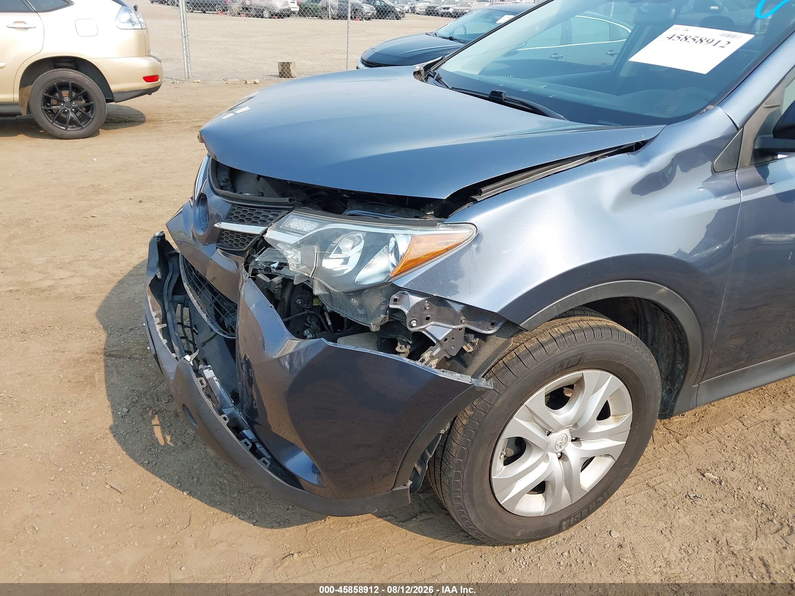 2014 Toyota Rav4 Le Blue vin: JTMBFREV2ED088646