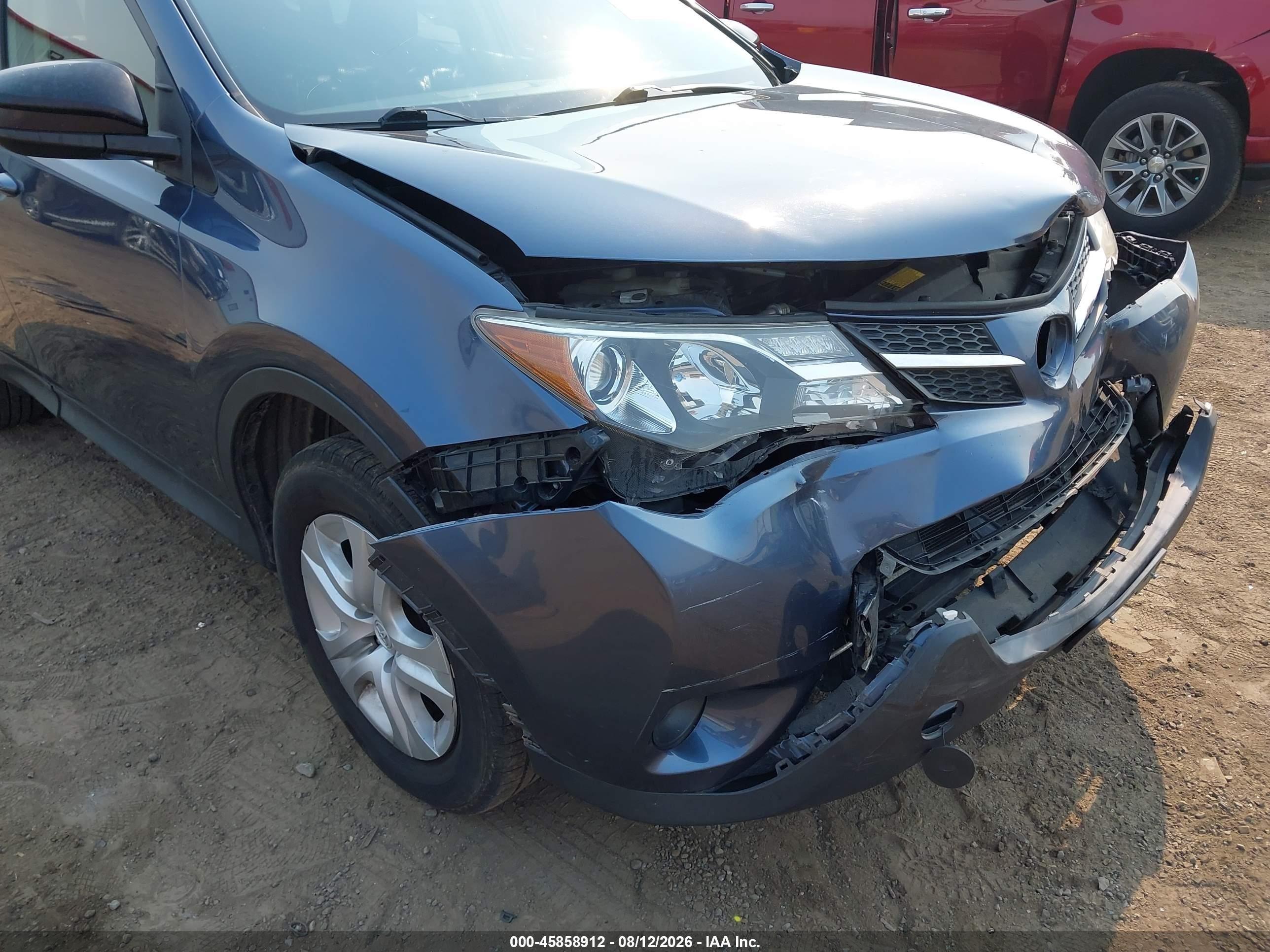 2014 Toyota Rav4 Le Blue vin: JTMBFREV2ED088646
