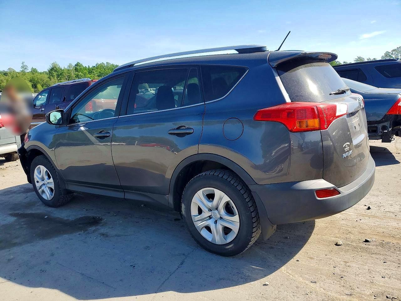 2014 Toyota Rav4 Le Угольный vin: JTMBFREV2EJ004620