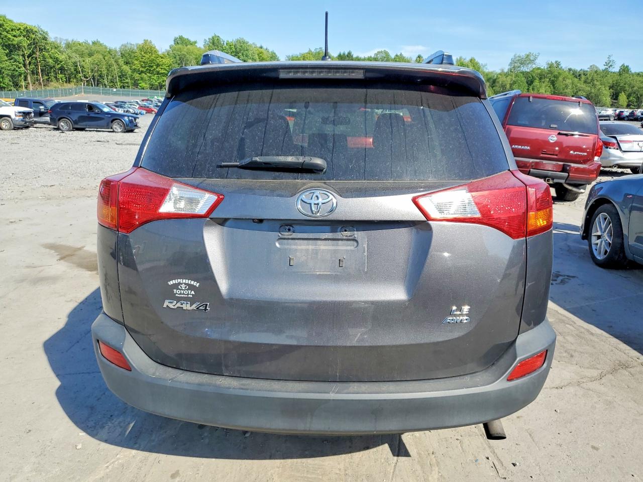 2014 Toyota Rav4 Le Угольный vin: JTMBFREV2EJ004620