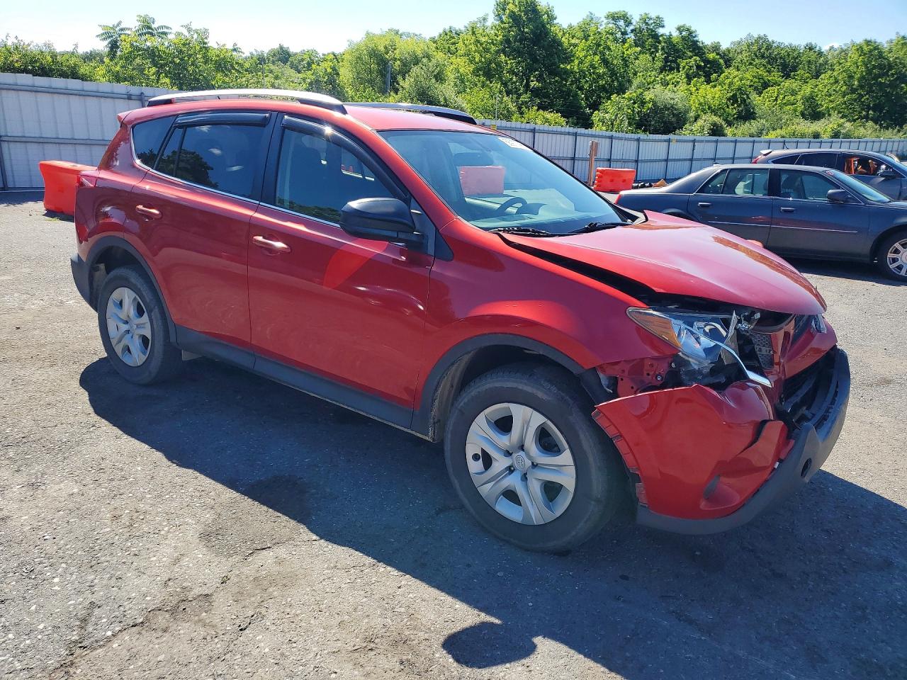 2015 Toyota Rav4 Le Темно-бордовый vin: JTMBFREV2FJ019734