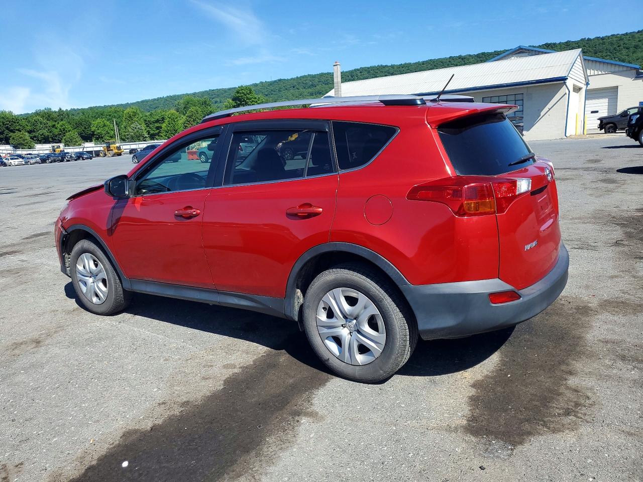 2015 Toyota Rav4 Le Темно-бордовый vin: JTMBFREV2FJ019734