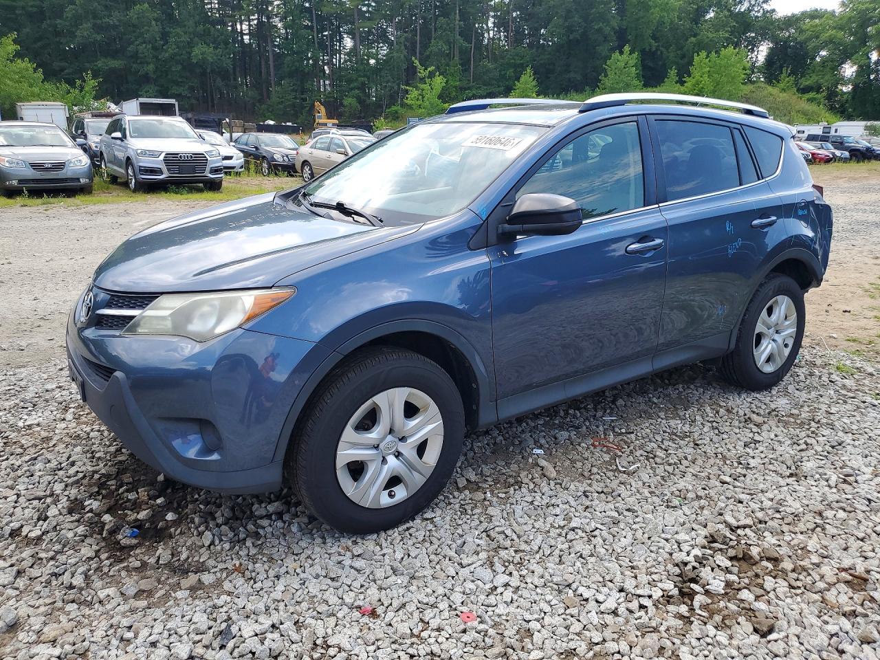 2013 Toyota Rav4 Le Blue vin: JTMBFREV3DD008995