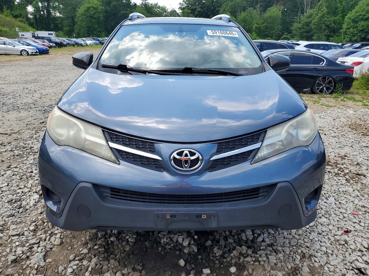 2013 Toyota Rav4 Le Синий vin: JTMBFREV3DD008995