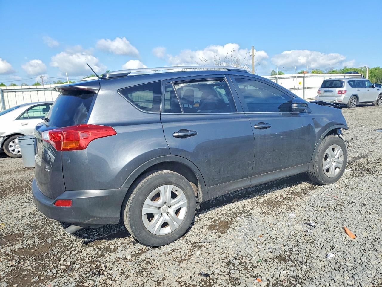 2013 Toyota Rav4 Le Gray vin: JTMBFREV3DD035534