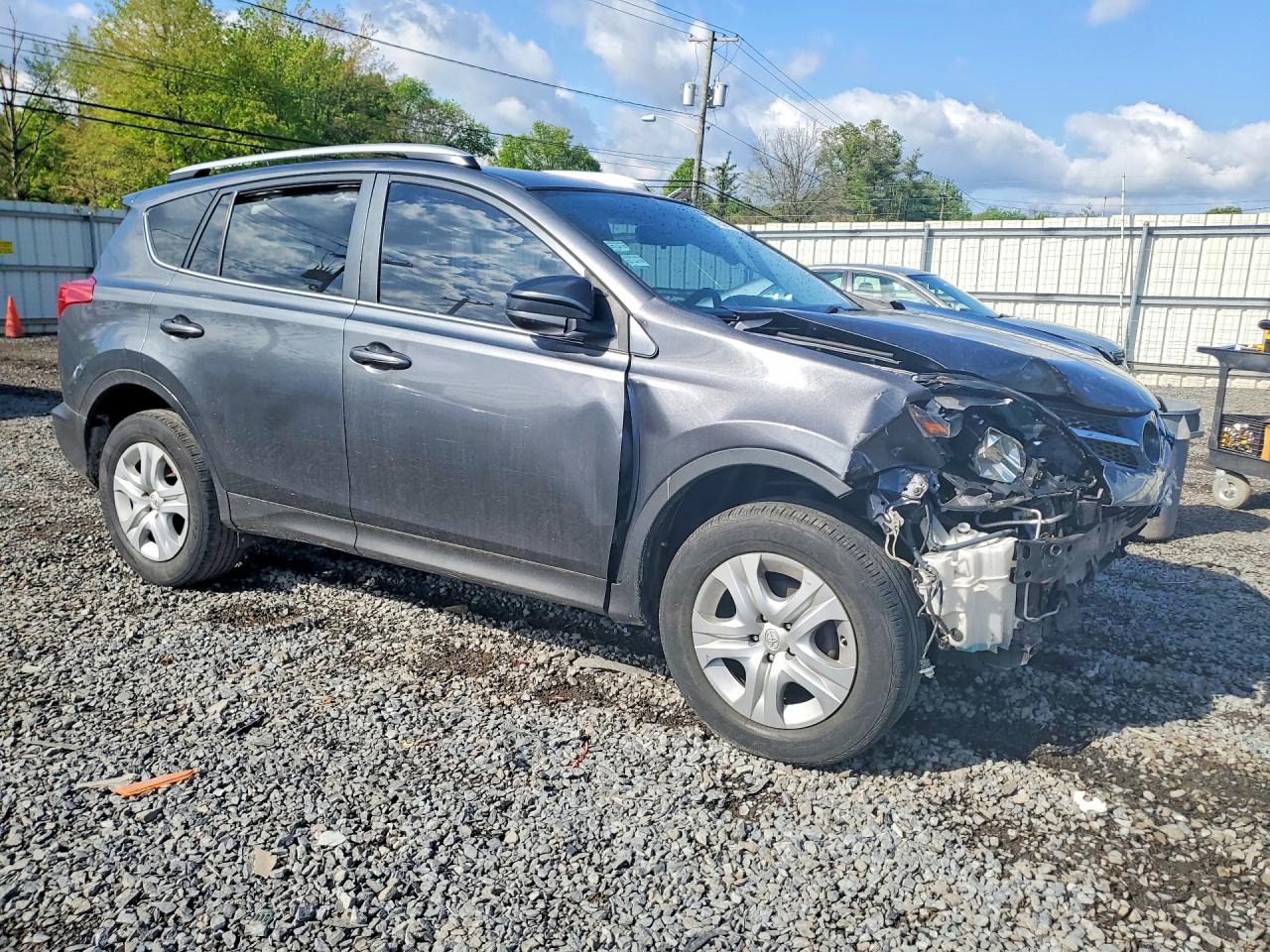 2013 Toyota Rav4 Le Gray vin: JTMBFREV3DD035534