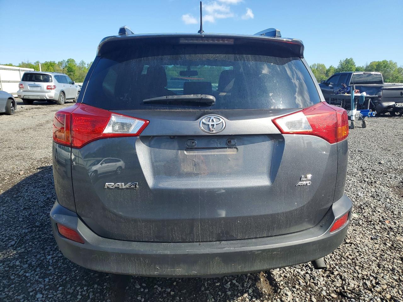 2013 Toyota Rav4 Le Gray vin: JTMBFREV3DD035534