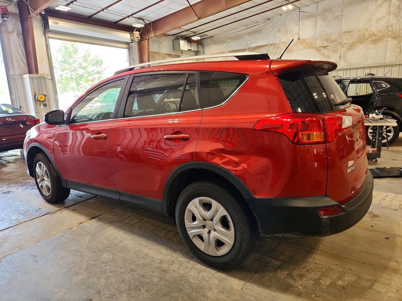 2014 Toyota Rav4 Le Бордовый vin: JTMBFREV3ED051153