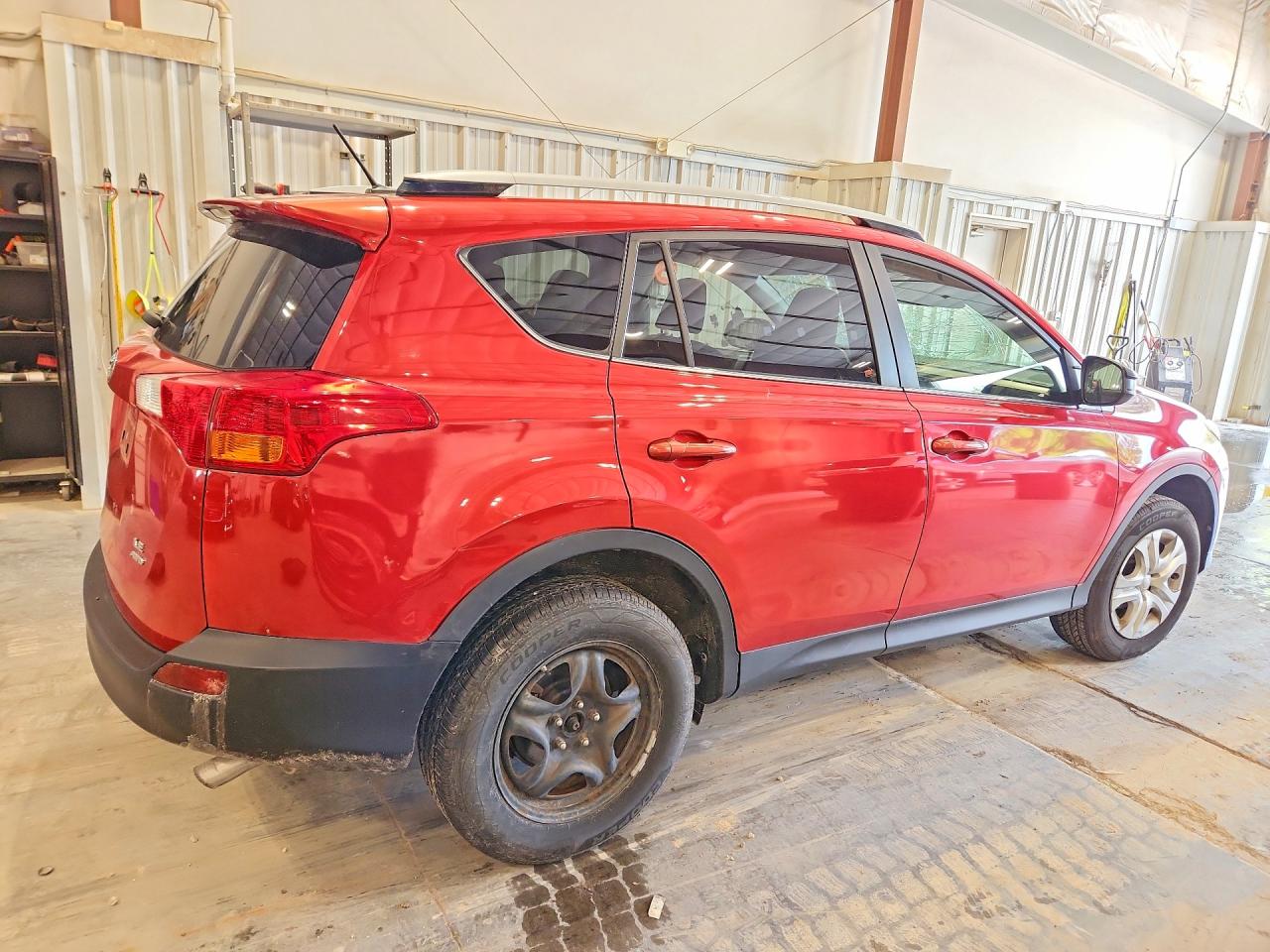2014 Toyota Rav4 Le Бордовый vin: JTMBFREV3ED051153