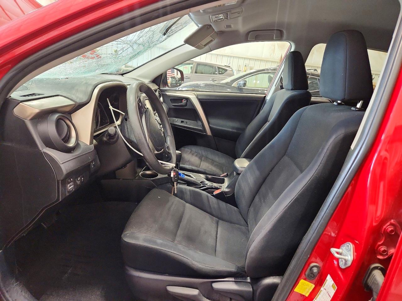 2014 Toyota Rav4 Le Бордовый vin: JTMBFREV3ED051153