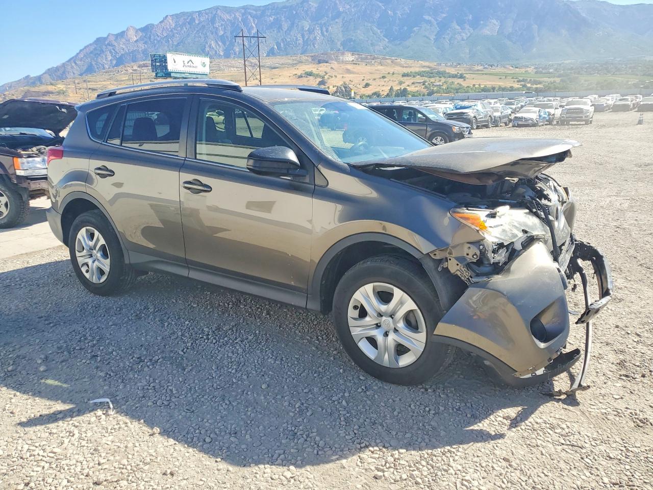 2014 Toyota Rav4 Le Gray vin: JTMBFREV3ED055493