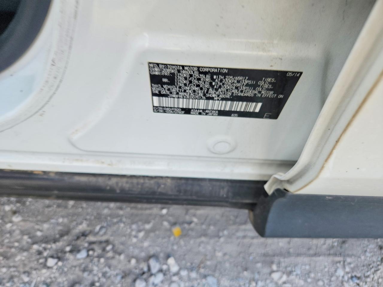 2014 Toyota Rav4 Le Белый vin: JTMBFREV3ED075176