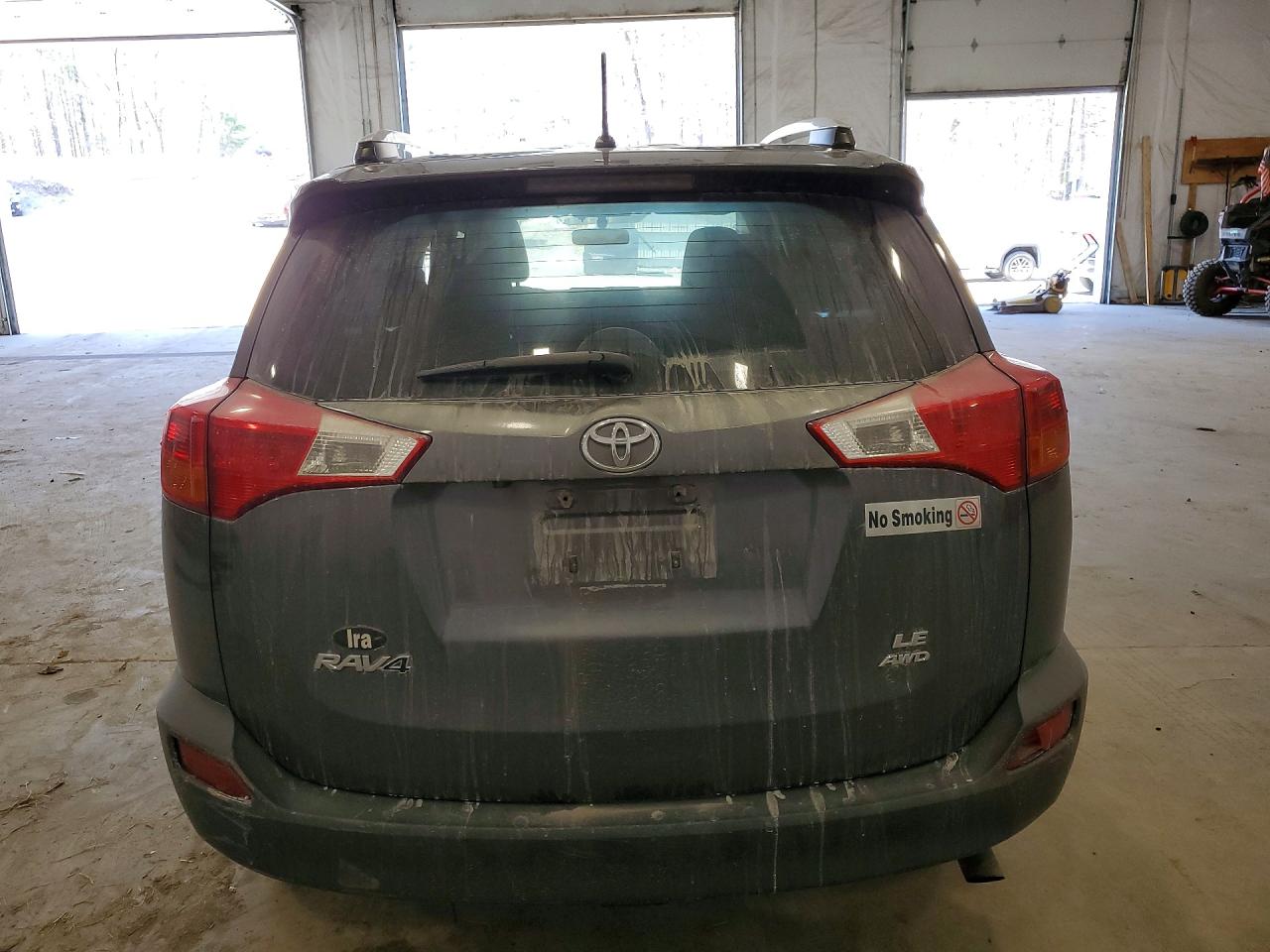 2014 Toyota Rav4 Le Gray vin: JTMBFREV3ED078773