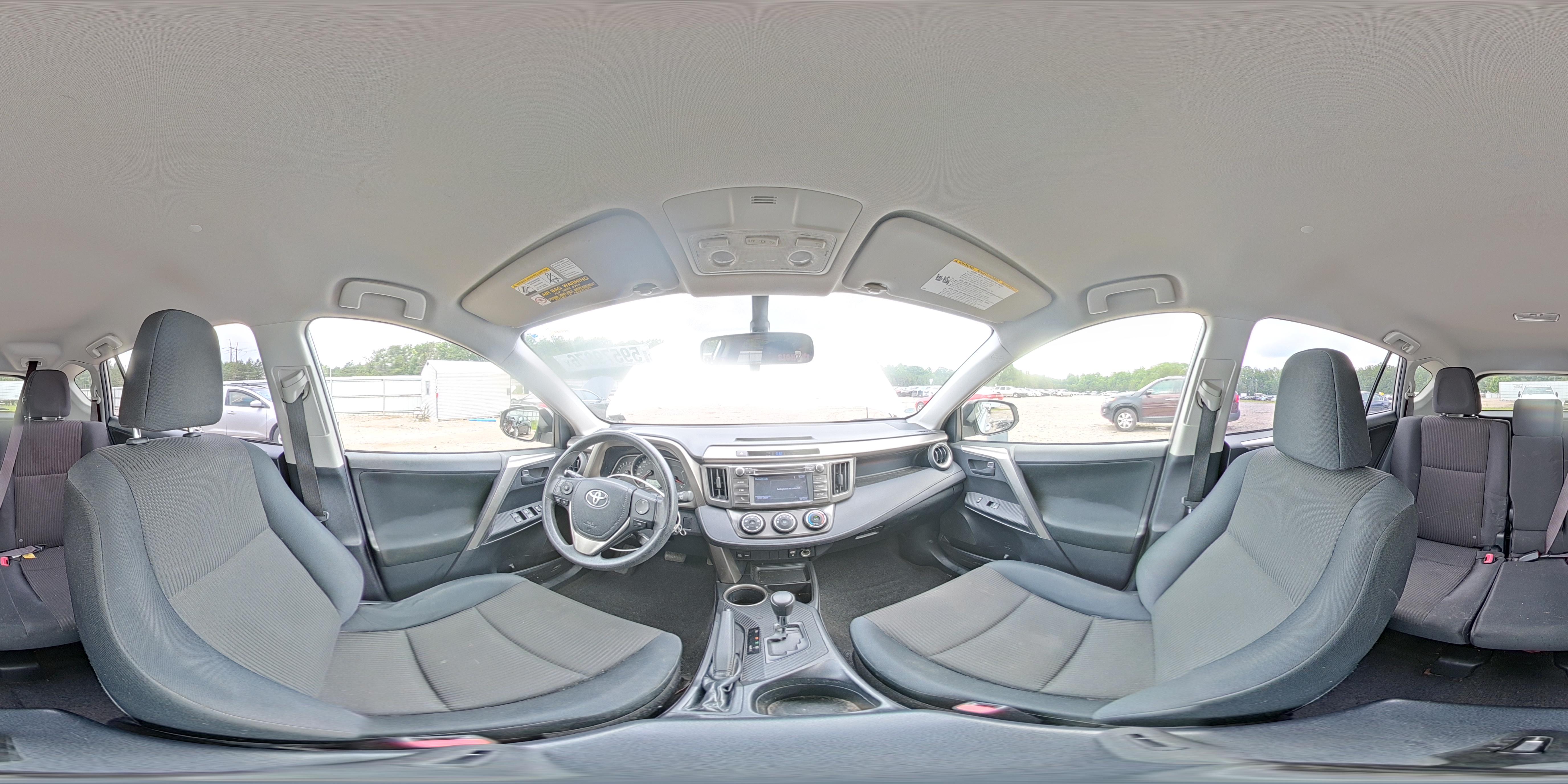 2014 Toyota Rav4 Le Silver vin: JTMBFREV3EJ006831
