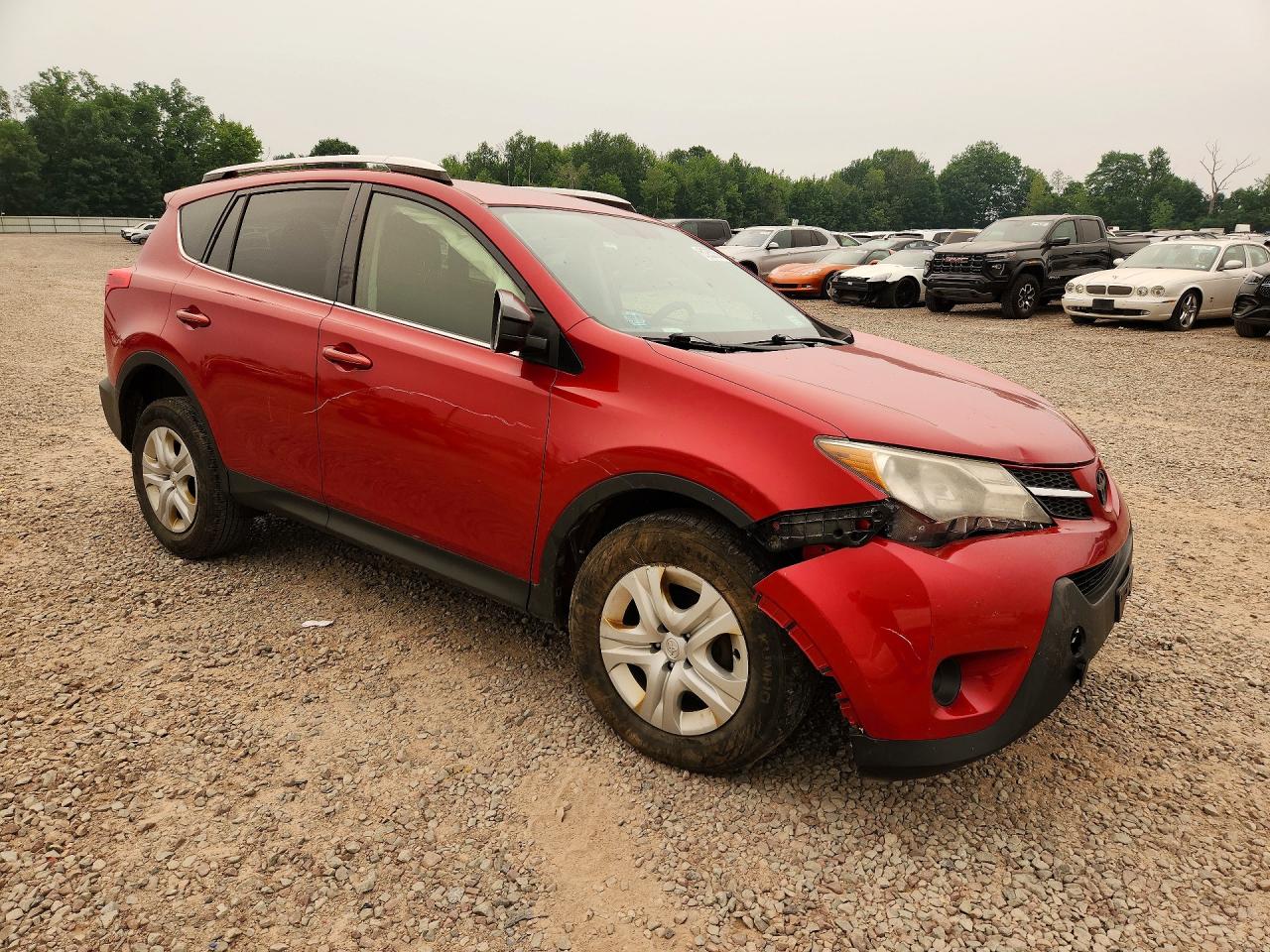 2015 Toyota Rav4 Le Красный vin: JTMBFREV3FD129951