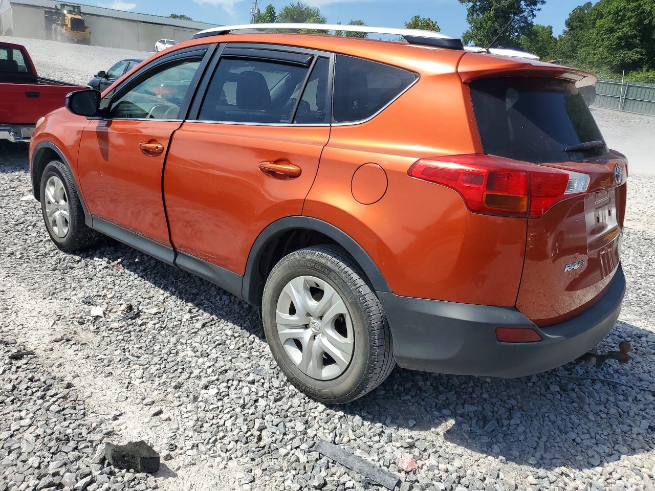 2015 Toyota Rav4 Le Оранжевый vin: JTMBFREV3FD162321