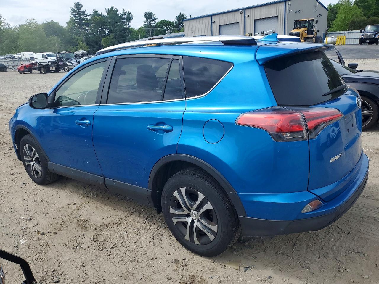 2016 Toyota Rav4 Le Синий vin: JTMBFREV3GJ065154