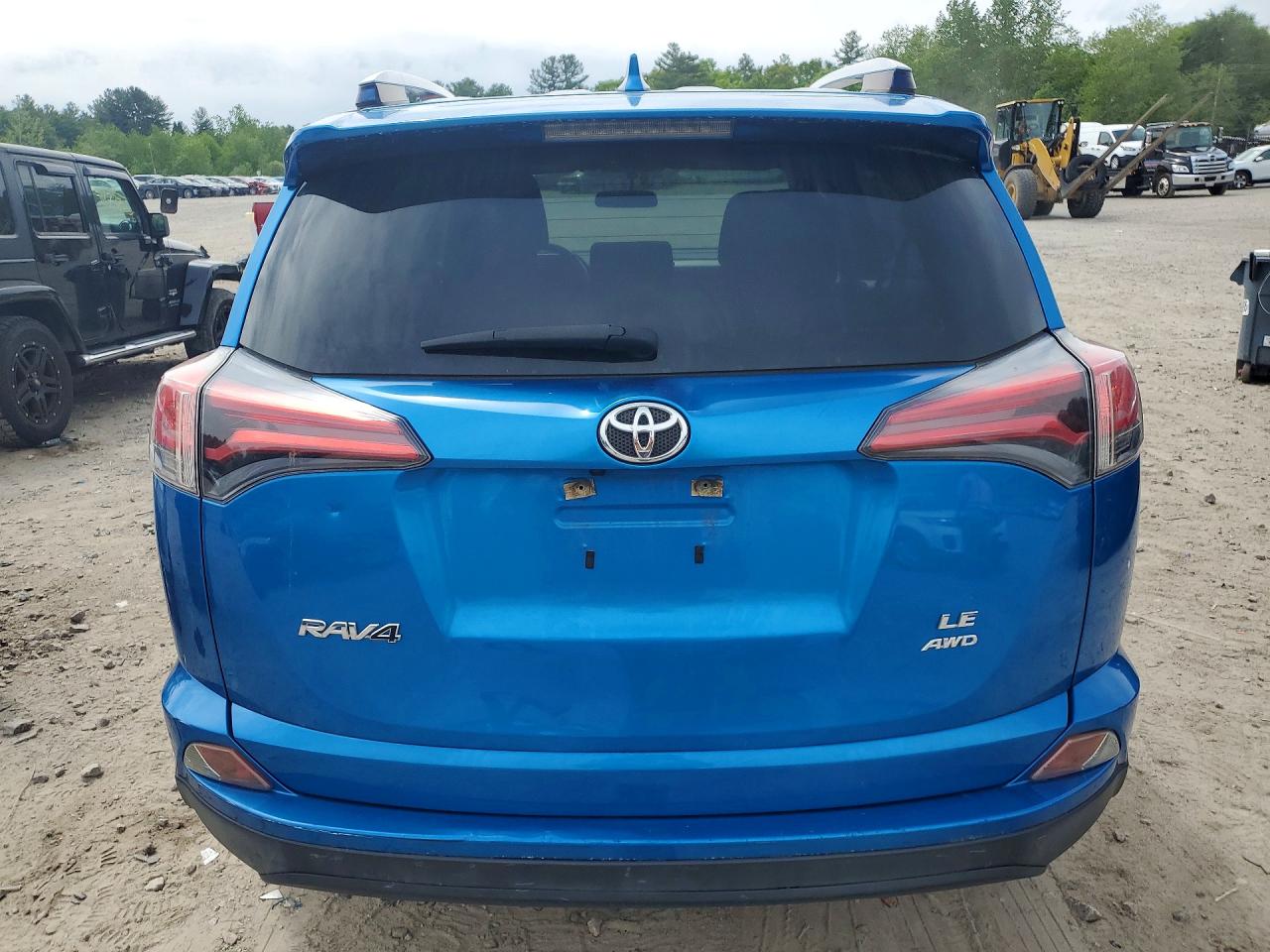 2016 Toyota Rav4 Le Синий vin: JTMBFREV3GJ065154