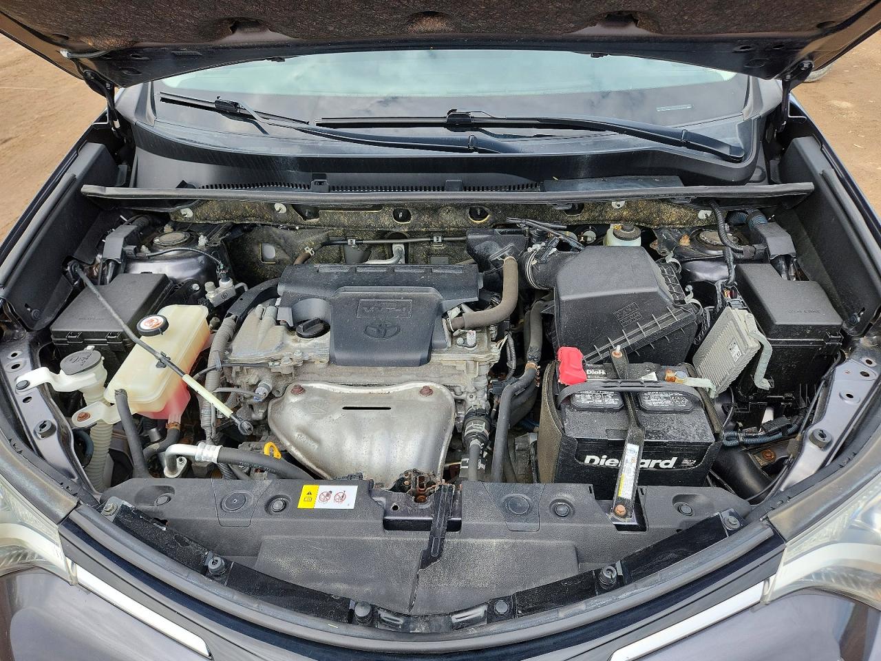 2017 Toyota Rav4 Le Gray vin: JTMBFREV3HJ137990