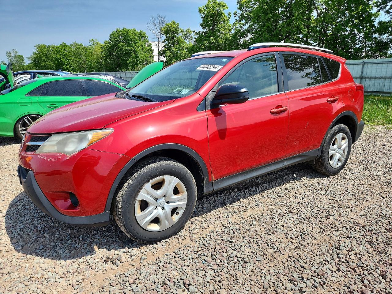 2013 Toyota Rav4 Le Red vin: JTMBFREV4D5018798