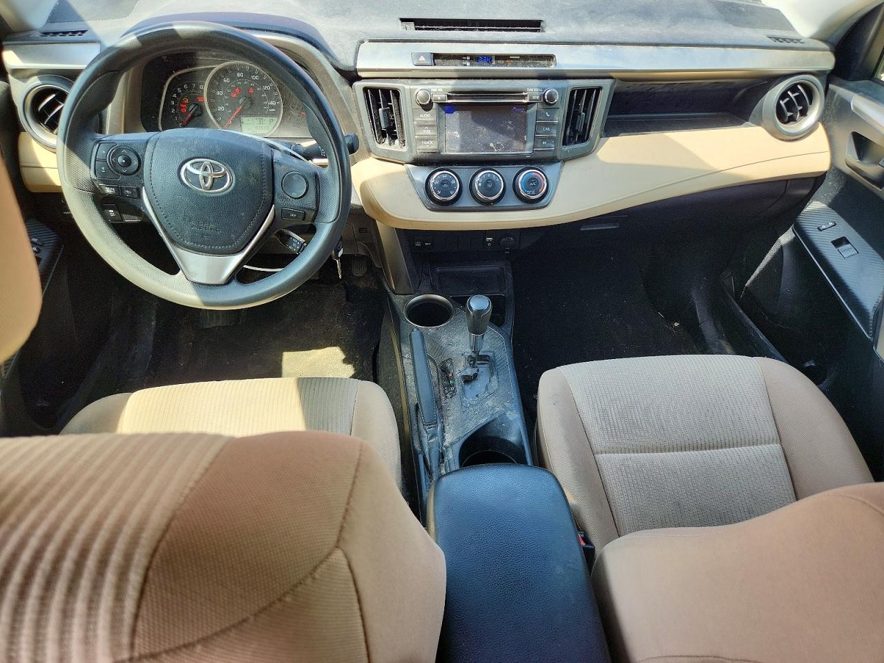 2013 Toyota Rav4 Le Красный vin: JTMBFREV4D5018798