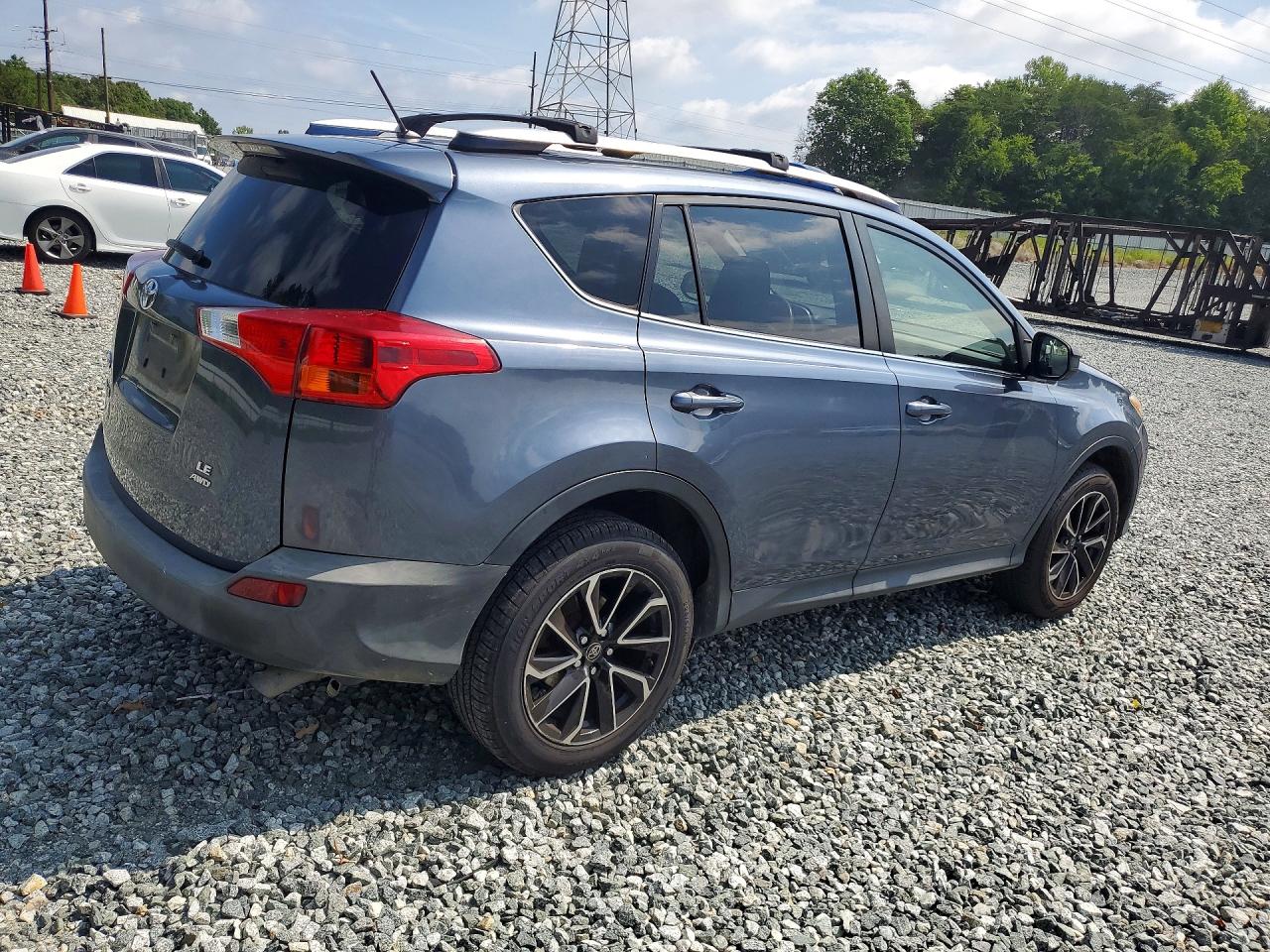 2013 Toyota Rav4 Le Blue vin: JTMBFREV4DD024008