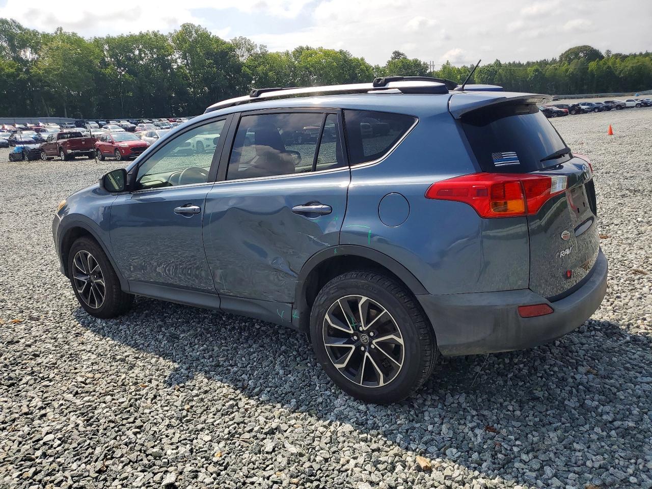 2013 Toyota Rav4 Le Blue vin: JTMBFREV4DD024008