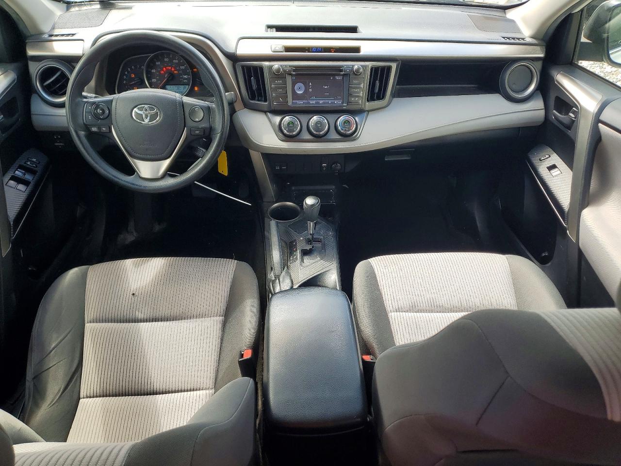 2014 Toyota Rav4 Le White vin: JTMBFREV4EJ001427