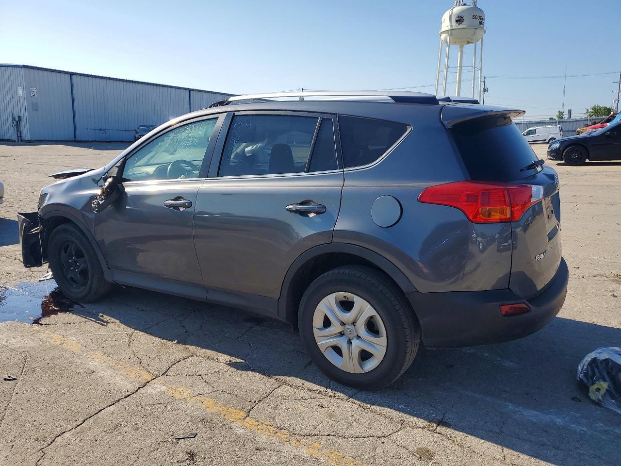 2014 Toyota Rav4 Le Gray vin: JTMBFREV4EJ002206