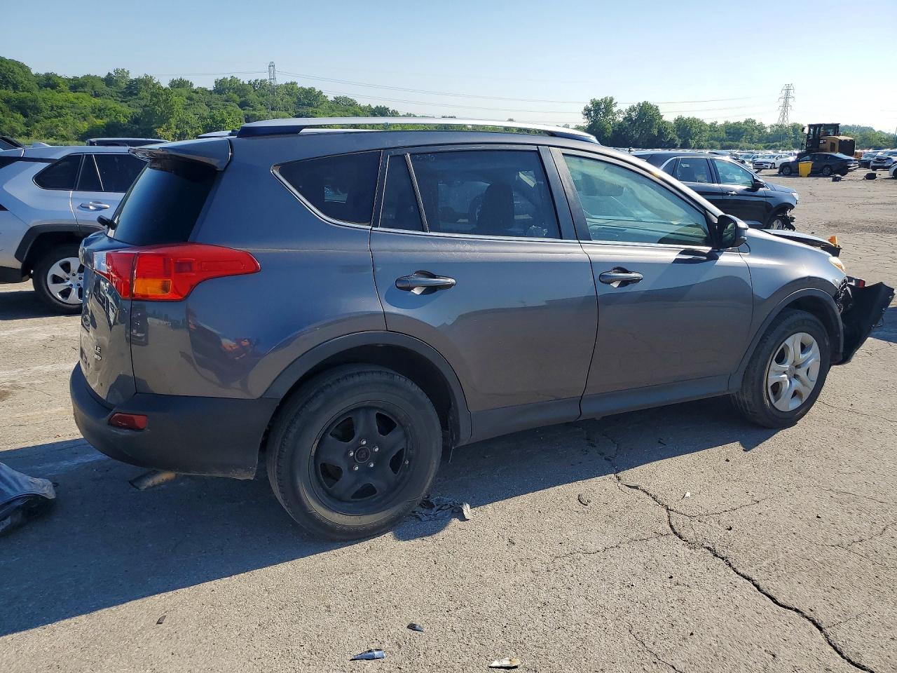 2014 Toyota Rav4 Le Gray vin: JTMBFREV4EJ002206