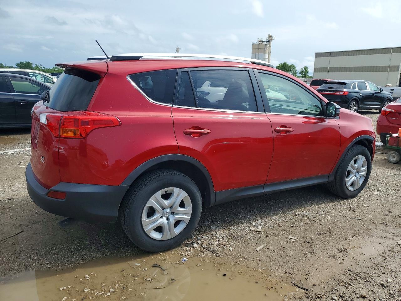 2014 Toyota Rav4 Le Red vin: JTMBFREV4EJ012637