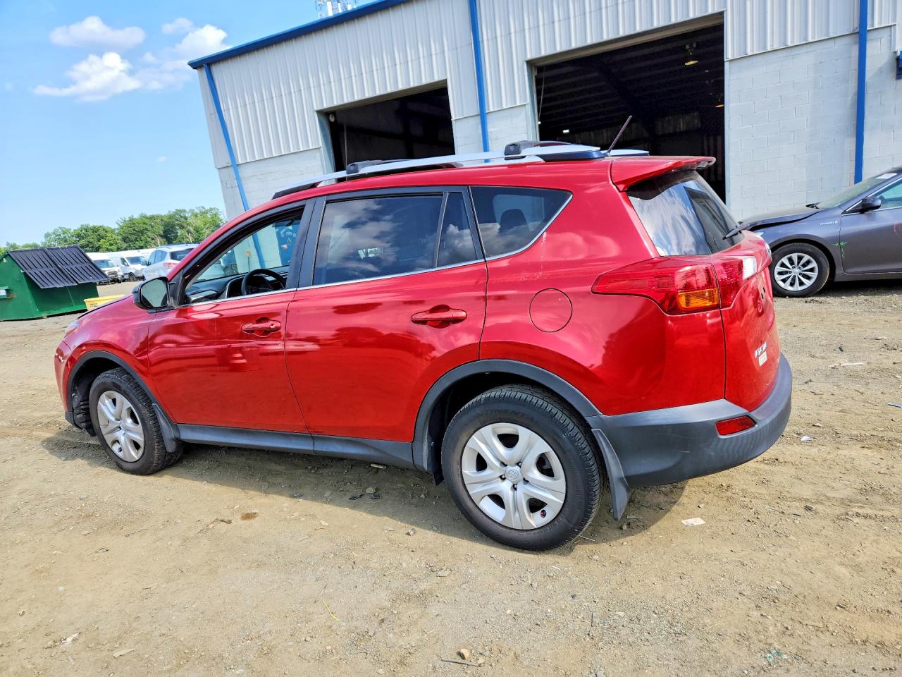 2015 Toyota Rav4 Le Красный vin: JTMBFREV4FD143146