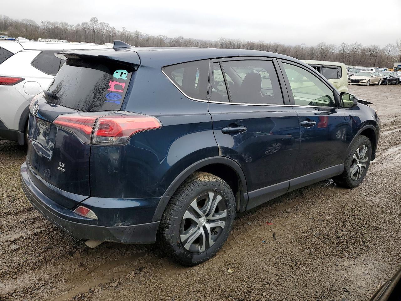 2018 Toyota Rav4 Le Blue vin: JTMBFREV4JJ219846